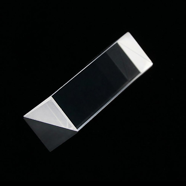 30mm Likbent Prisma Optiskt Glas Triangulärt Prisma Trippelprisma för Regnbåge DIY Fotografering Undervisningsrekvisita (FMY) 30x30x150