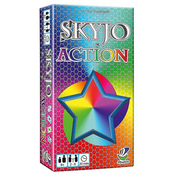 Skyjo /skyjo Action - Viihdyttävä korttipeli perhejuhlapeli (FMY) Skyjo Action