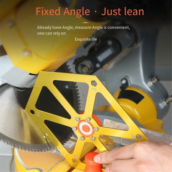 Woodworking Angle Ruler Cutting Machine Cutting Machine Table Saw Angle Adjustment Tool Multifunctional Hexagon Ruler  (FMY)