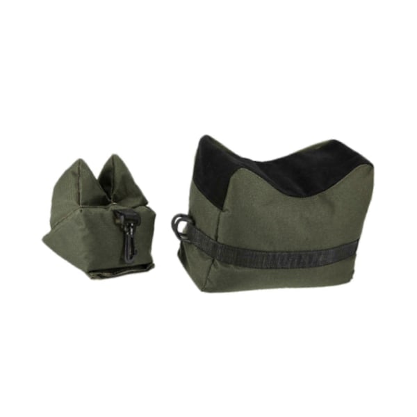 2 st Skjutbane Sandsäck Set Ställ Viktpåsar för Picknick Utomhussporter (FMY) Green