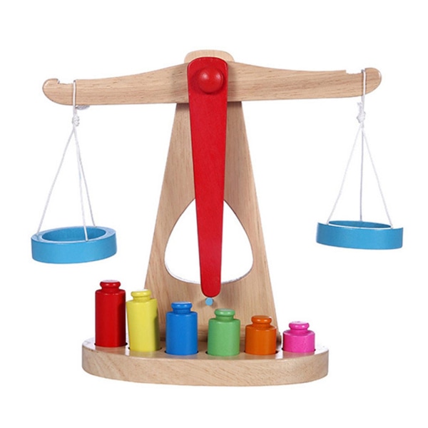 Børn Interactive Balance Math Legetøj Pædagogisk legetøj til førskolebørn Hjernetræning Forbedre intelligenslegetøj (FMY)
