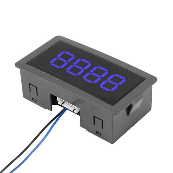Dc Led Digital Display 4 Siffror 09999 Upp/ner Plus/minus Panelräknare Mätare G  (FMY) Blue