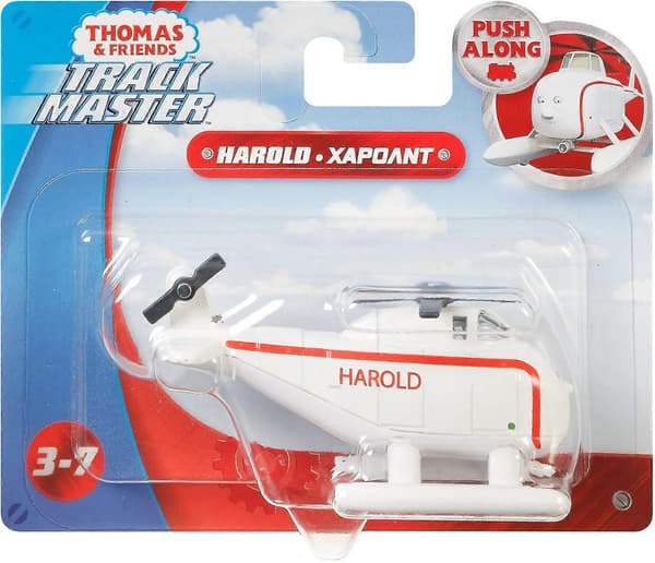 Thomas ja ystävät - Trackmaster-sarja - Harold-lelu (FMY) Multi