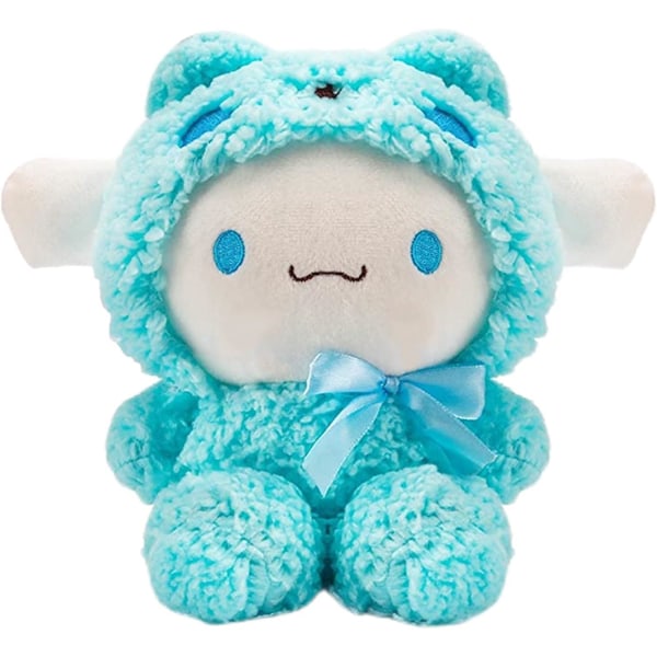 Kawaii Plyschleksaker, 10-tums Söta Cinnamoroll Plysch, Cinnamoroll Plyschdockor, Cinnamoroll Stoppade Djur Plyschfigur Leksak (blå)  (FMY)