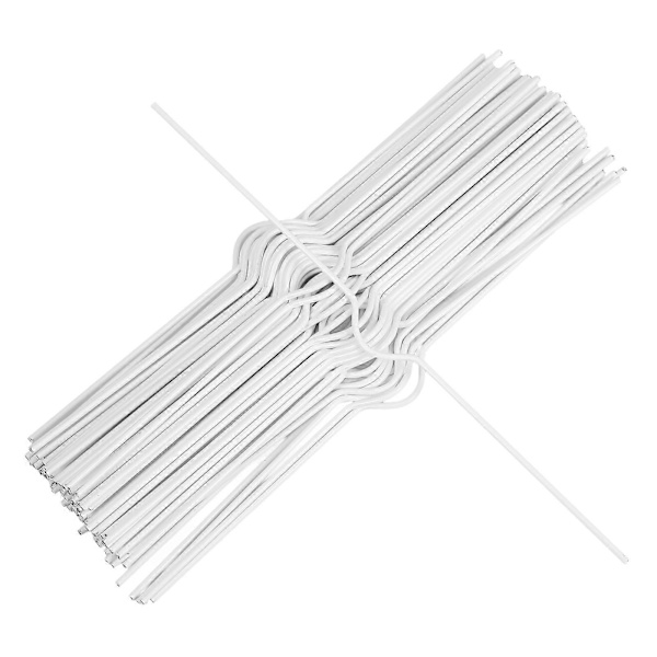 100 st Kalenderkrokar Kalenderpärm Pärmkrokar Hängande Kalenderkrokar Pärmkrok (FMY) White 20.00X0.10X0.10CM