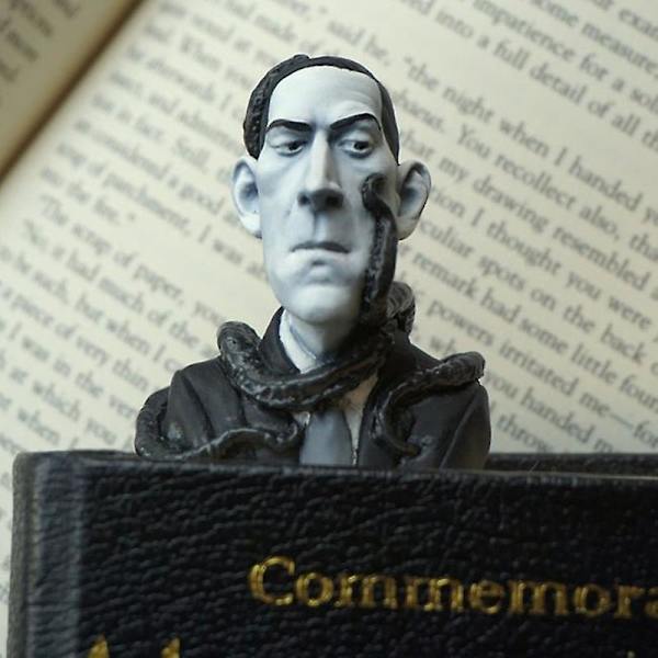 Horror Bogmærker 3d Tegneserie Resin Portræt Bogmærke Fantastiske Gaver Til Bogelskere  (FMY) C
