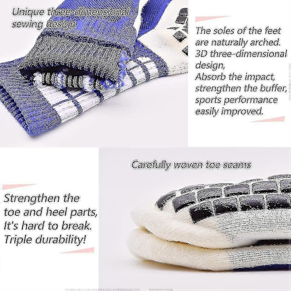 Halkfria Strumpor (FMY) 3 Pairs White