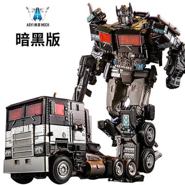 Transformationsleksaksfigur G1 Black Apple Ys01 Ys02 H6001-4 Planet Commander Action Transformable Robotleksaker för pojkgåva  (FMY) H6001-4B no box