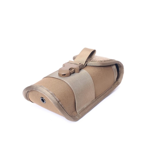 Solbriller Hard Case Taktiske Briller Robust Bære Etui Med Bælte Clip  (FMY) Khaki