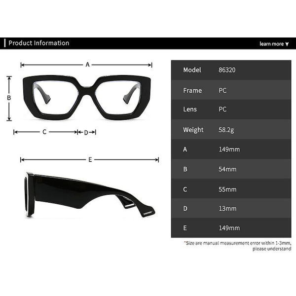 Bifokale lesebriller med linser, blå lysblokkerende briller for kvinner, menn, antirefleks, reduser belastning på øynene (pp6604) (FMY)