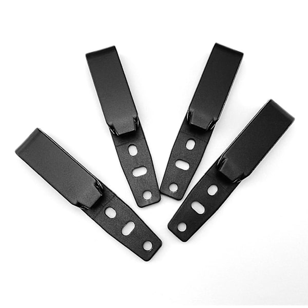 3-huls klips hylster hardware greb skrue tuckable til IWB OWB Kydexsort2stk  (FMY)