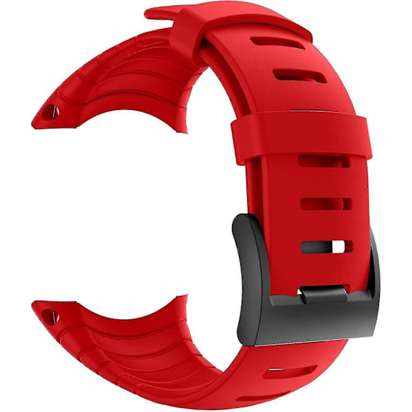 Suunto Core -hihnanauha, kumivaihtokellohihna Suunto Core SS014993000:lle. (FMY) red