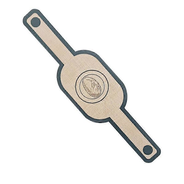 Silikonbrödsling Oval - Återanvändbar Brödmattor Värmebeständiga Ugnsfodrar med Långa Handtag, Icke-Klibbiga Surdegsbrödsbakningsfodrar (FMY) 1pcs