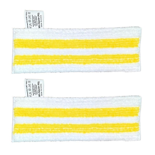 6 stk. dampmoppeklude til Karcher Easyfix Sc2 Sc3 Sc4 Sc5 (FMY)