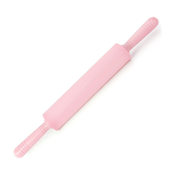 Non-stick kjevle - Fargerik bakeverktøy for kakedeig, melrull, kjøkken (FMY) Pink
