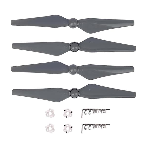 4 stk. 9450s Propeller til DJI Phantom 4 Pro 4a Advanced Drone Quick Release Blade Cc Cw Props Vinge med Monteringsbase Reservedele (FMY) White