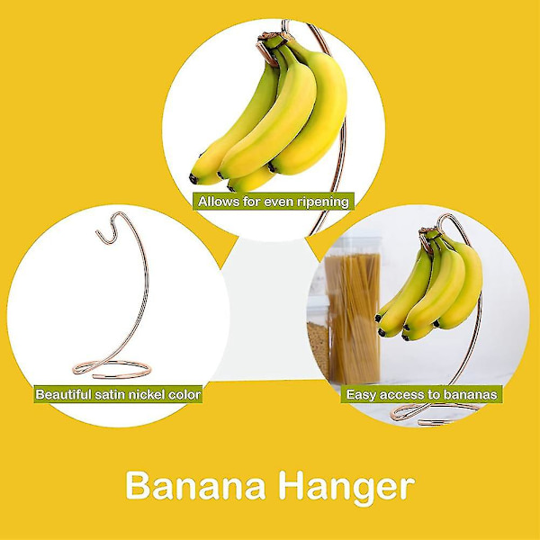 Bananställ Modern Bananhängare Trädställning För Köksbänken Bananställ,a  (FMY)