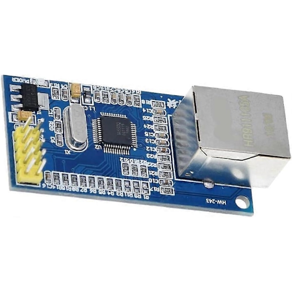 W5100 Ethernet Shield LAN Netværksmodul W5500 Kompatibel IP51 STM32 Microcontroller 32K Bytes SPI (FMY)