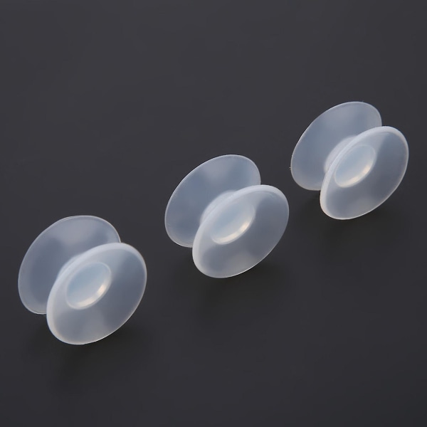 10 stk silikone dobbeltsidede sugekopper til akvarium i glas (FMY)