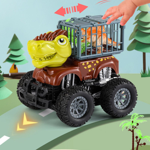Children's Friction Power Car Naturtro dumper bærbare pedagogiske leker (FMY)
