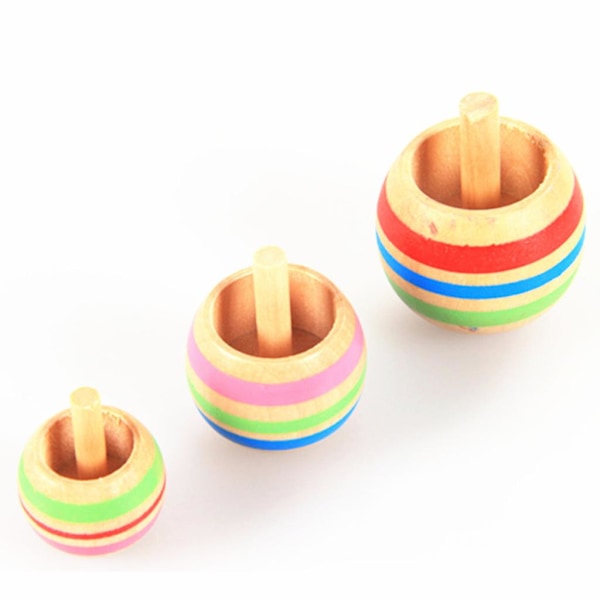 Träfinger Spinner Leksak för Barn Pojkar/Flickor Hjärnträning Födelsedagspresenter (FMY)