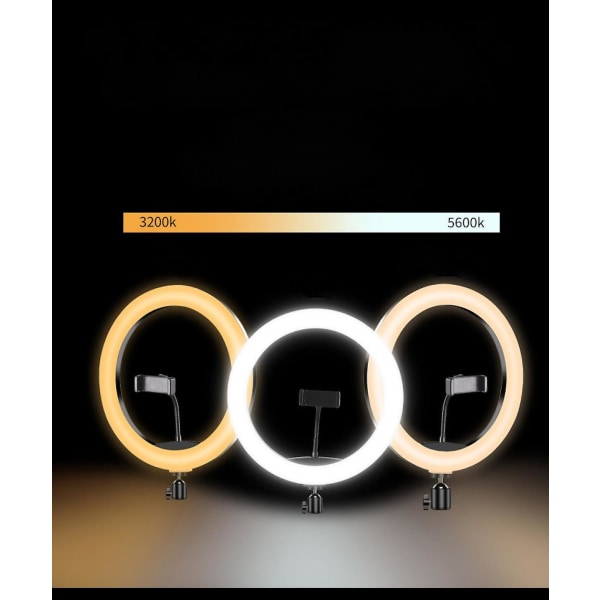 Mobile Selfie Live Beauty Light Fyld Led Ring Light Led Ring Desktop Ring Light (33cm) (FMY)