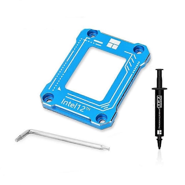 Thermalright Lga1700-bcf 12:e CPU Böjningskorrigeringsram Fäst Backplane ~ (FMY) Blue