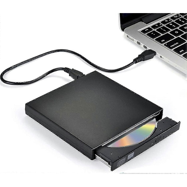 Ekstern DVD-drev med CD-brænder (kombination), USB-interface (FMY)