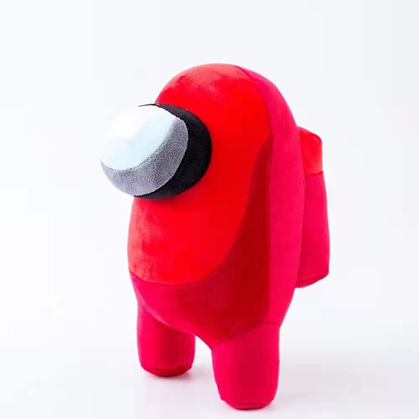 Among Us Plyschleksaker 12 tum Söta Plushies Fyllda Djurleksaker Med Utstående Ögon Underbara Presenter För Spelentusiaster Eller Barn (FMY) Red
