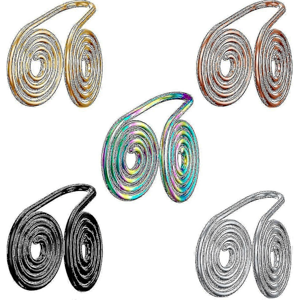 Tryk Ørering Til Keloid, Keloid Øreringe Tryk Clip, Kompression (FMY) 5 Mixed Colors