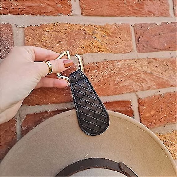 Magneettinen Hat Clip - Matkustus, Kädet Vapaat Laukku, Lompakko, Matkatavaroiden Ja Reppujen Kiinnitys - Auringon Ja Laajan Reunan Hattujen Pidike (FMY) Yellow