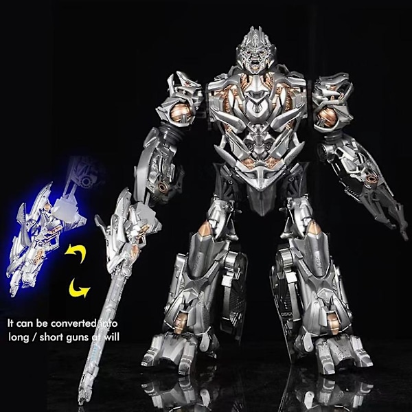 Megatron Tw-1023 Deformerbar Bilrobot Legetøj Bærbar Deformationsbilmodel Børns Legetøj Legering Deformationslegetøj Gave Til Børn (FMY)