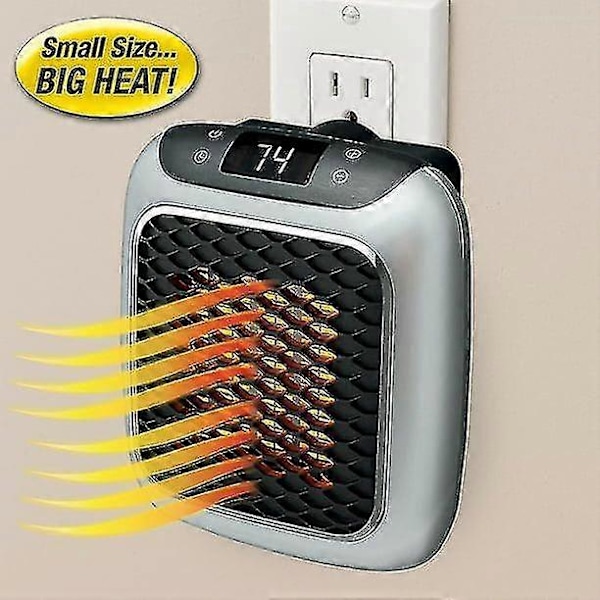 800 Watt Handy Heater Turbo, Væghængt Varmeapparat -kb  (FMY) EU plug