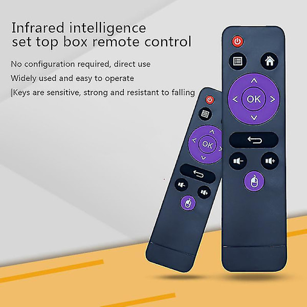 Ny Ir H96 Fjärrkontroll För H96 Max X3 H96 Mini Mx10pro Mx1 Android TV-Box (FMY)