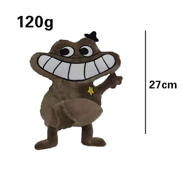 Garten Of Banban Jumbo Josh pehmolelu pehmoeläin nukke lapselle syntymäpäivälahja (FMY) Sheriff brown toad