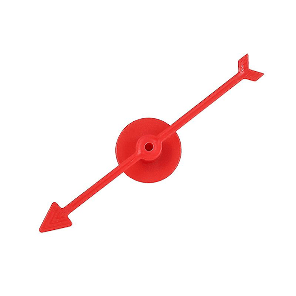 6 stk. Spinner 10CM Plastik Roterende Pil Pegepind DIY Brætspil Børns Legetøjs Tilbehør (FMY) MULTI