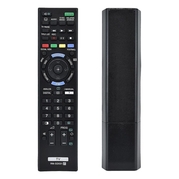 Rm-gd031 Rm Gd031 Tv-fjärrkontroll för Sony Tv Kdl50w700b Kdl60w600b (AM4)