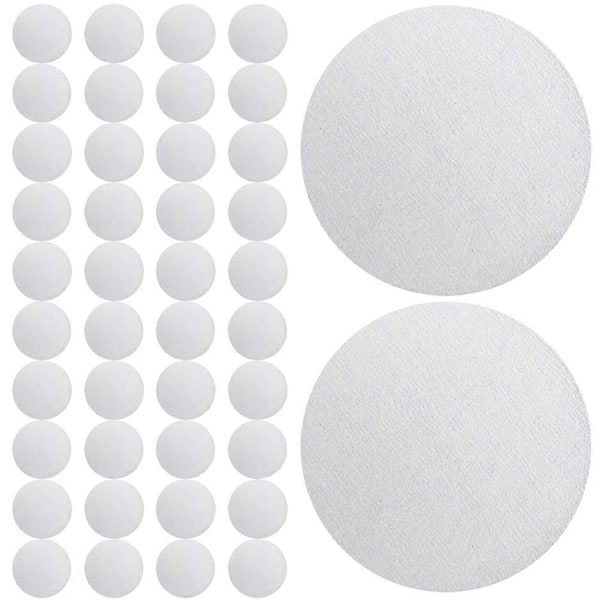 100 st Papperskaffefilter Engångs kaffefilterpapper Espressofilterpapper (FMY) White 5.1X5.1CM