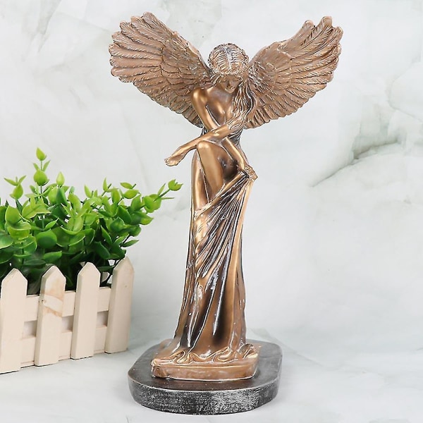 Redemption Angel Sculpture Figurine Ornament Desktop Home Decoration (FMY)