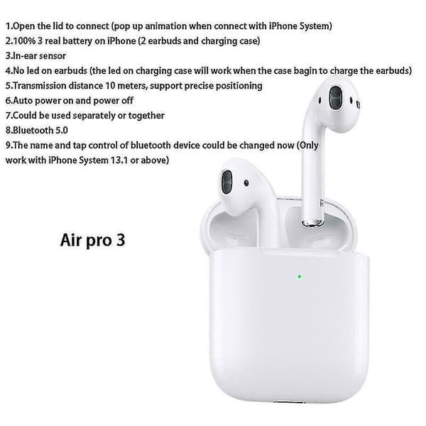 Bluetooth-headset, Trådlöst headset, Bluetooth 5.0 2024 Linzero Gift-C6  (FMY) S