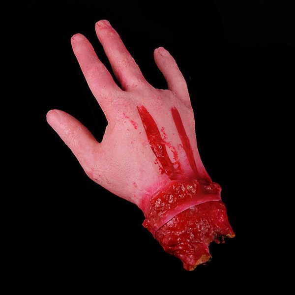 Trickleksaker Halloween blödande hand för barn/vuxna Lindra stress Tillbehör Plastleksak med fint material (FMY)