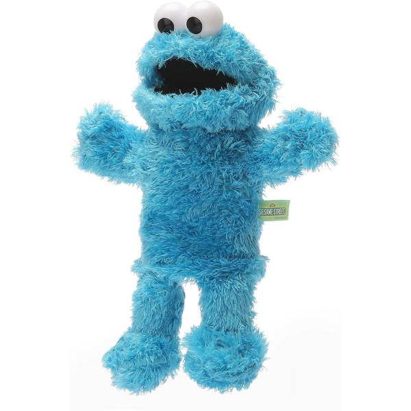 Mjuk plyschdocka Sesam Sesame Street Cookie Monster, blått monster (FMY)