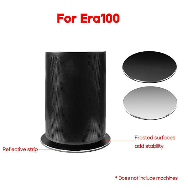 Kestävä Metallikaiutinlevy Sonos Era100 -kaiuttimelle - Erinomainen Vakaus ja Suoja (FMY) Silver