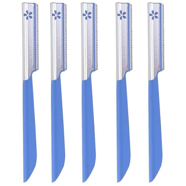 5kpl kulmakarvojen muotoilijoiden partakoneen trimmeri set (sininen) (FMY)
