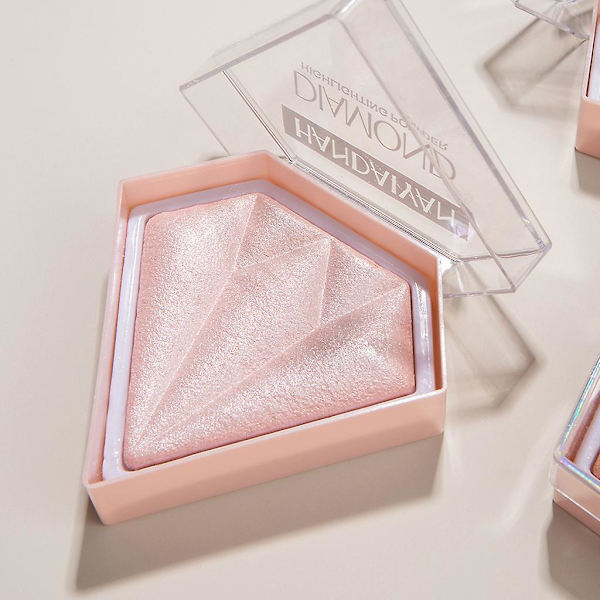 5-fargets highlighterpudder for ansiktsmakeup, glitterpalett, glød for illuminator, kosmetikk, lysere hudtone, kontur, Shi (FMY)