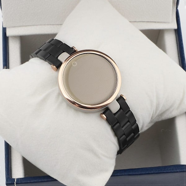Justerbar udskiftningsrem i rustfrit stål til Garmin Lily - (FMY) Multicolor Black