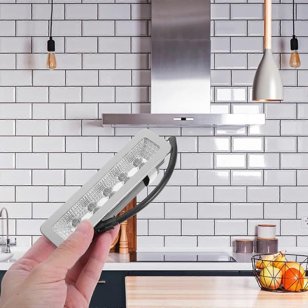 Rektangulær LED Emhættelys Udskiftning Køkken Emhætter Led Lys Rektangulær Lampe Pære Til Køkken Emhætte Belysning Emhætte Belysningsværktøj (FMY)
