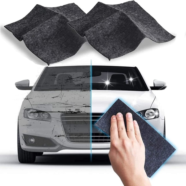 2st Nano Sparkle Cloth, Nano Sparkle Cloth för bil repor, Multi-purpose Car Scratch Removal Cloth, Nano Magic