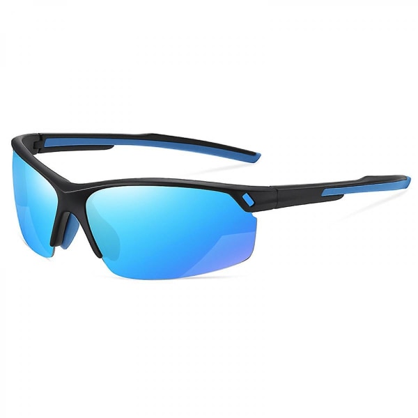 Polariserte sykkelsportsolbriller for menn, perfekt for sykling Løping Klatring Fiske, tr90 Unbreakable Frame Uv Protection (FMY)