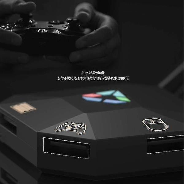 2024, Mus/tastatur-adapter Nintendo Switch, Ps4, Xbox One/360, Ps3  (FMY)